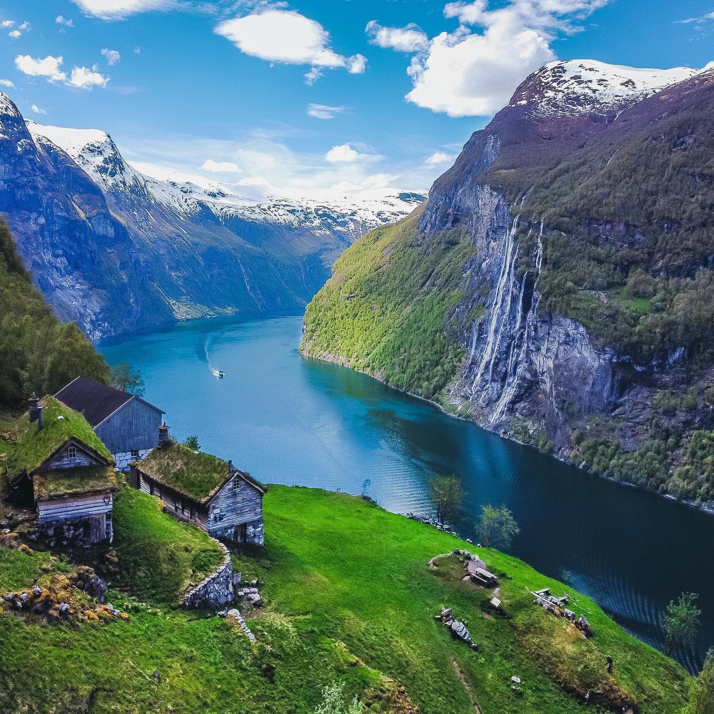 Geirangerfjorden i et Nøtteskall™