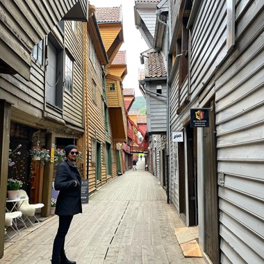 Guidet Unesco vandretur i Bergen - Bryggen i Bergen