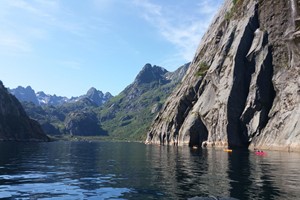 Kayak tour in Lofoten