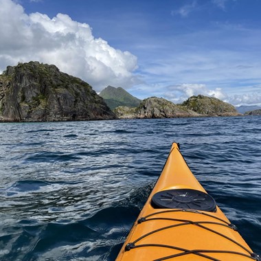 Guided kayak trip in Lofoten, out on the water - Things to do in Svolvær, Norway