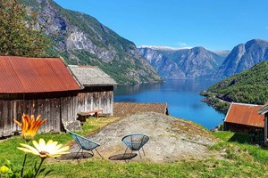 Der Nærøyfjord - Kaupanger - Gudvangen, Norwegen
