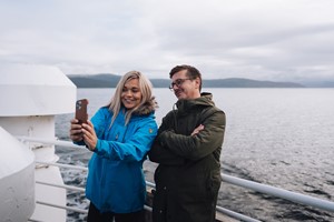 Ferry Brensholmen - Senja, Norway