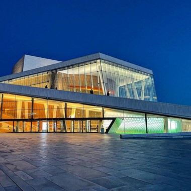The Opera House in Oslo, Norway