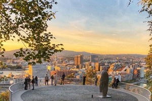 Ansicht von Oslo, Norwegen