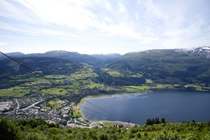 Voss im Sommer, Voss, Norwegen