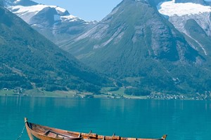 Schönes Loen in Nordfjord - Norwegen