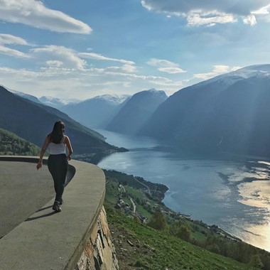 Summer day in Aurland - The Aurlandsfjord, Norway