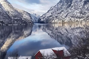 Winter in Aurland - Der Aurlandsfjord, Norwegen