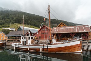 Hardanger Fartøyvernsenter  - Norheimsund, Hardangerfjorden