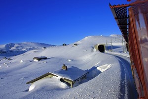 Viel Schnee auf Finse - Finse, Norwegen
