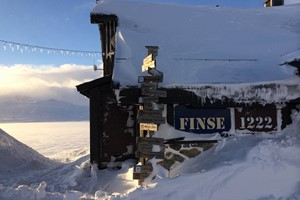 Winter auf Finse Hotel -Finse, Norwegen