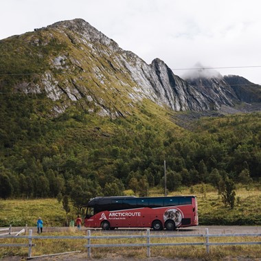 Ersfjord - Arktische Route nach Senja von Tromsø, Norwegen