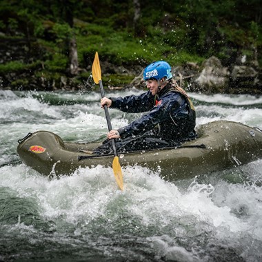 Guided Packrafting in Voss