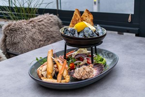 Seafood platter in Bergen