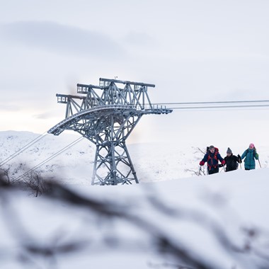 Schneeschuhwanderung zum Hanguren - Voss Norway