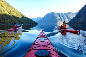 Fjord kayaking Hellesylt - Norway