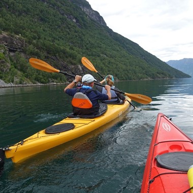 Fjord kayaking Hellesylt