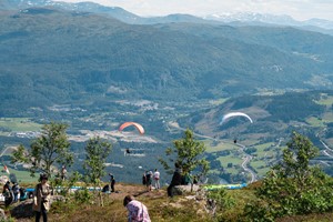 Aktivitäten bei Voss - Voss Gondola, ganz oben, Voss, Norwegen
