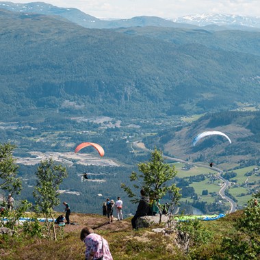Activities at Voss - Voss Gondola, at the top - Voss, Norway