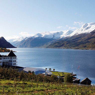 Hotel Ullensvang - der Hardangerfjord, Norwegen