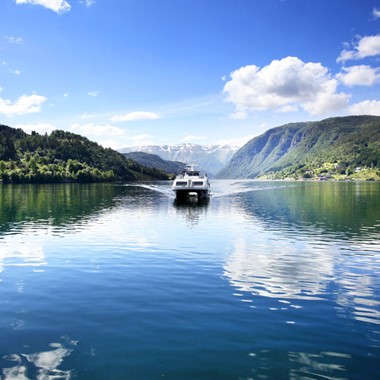 Fjord Cruise auf dem Hardangerfjord - Eidfjord, Norwegen