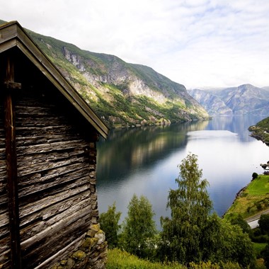 El fiordo de Sogn - Sogn, Noruega