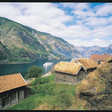 Otternes Farm by the Aurlandsfjord - Aurland  Norway