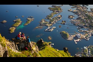 Ansicht von Svolvær - Insel Lofoten, Norwegen