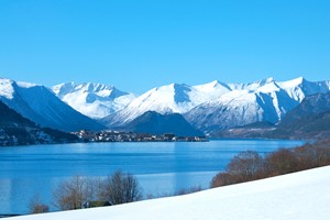 El fiordo de Romsdal - Åndalsnes, Noruega