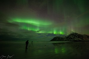 Tour fotográfico de la aurora boreal desde Reine