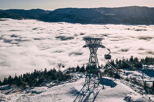 Voss Gondel über den Wolken - Aktivitäten bei Voss, Norwegen