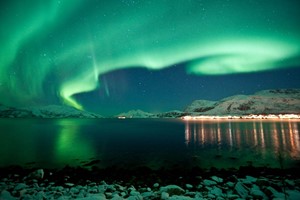 Northern lights Winter  - Tromsø ,Norway