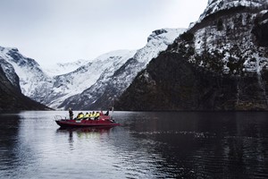 RIB-båt vintertur i Flåm