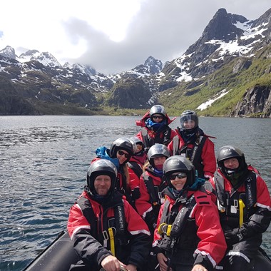 Safari en lancha con águilas pescadoras a Trollfjord