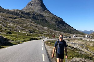 Trollstigen & Fjelltur til Bispevatnet - På vei til Bispevannet, Åndalsnes