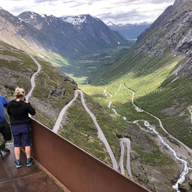 Trollstigen & Fjelltur til Bispevatnet - Trollstigen fjellstrekning,  Åndalsnes
