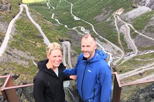 Trollstigen y excursión a pie a Bispevannet