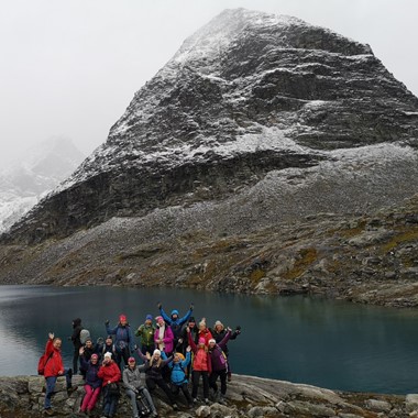 Bergfreunde - Trollstigen und Bergtour nach Bispevatnet - Åndalsnes, Norwegen