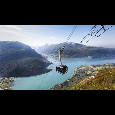 Teleférico Loen Skylift - Loen, Noruega