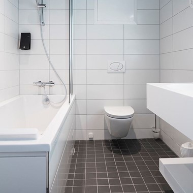 Bathroom at Thon Hotel Spectrum - Oslo, Norway