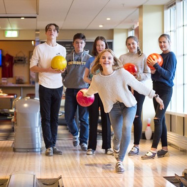 Bowling at Dr. Holms Hotel - Geilo, Norway