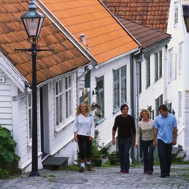 Strassen in Stavanger - Norwegen