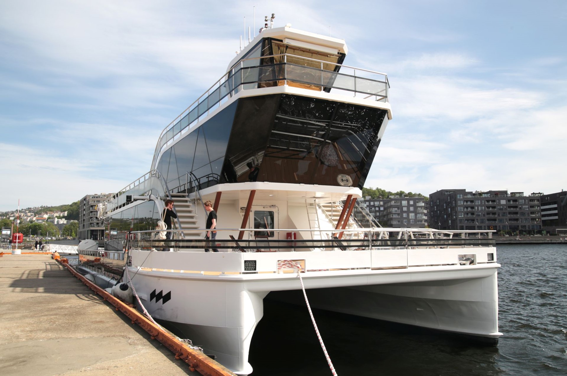 oslo fjord sightseeing cruise by electric boat