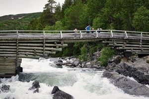 Wanderung in Geilo, Norwegen