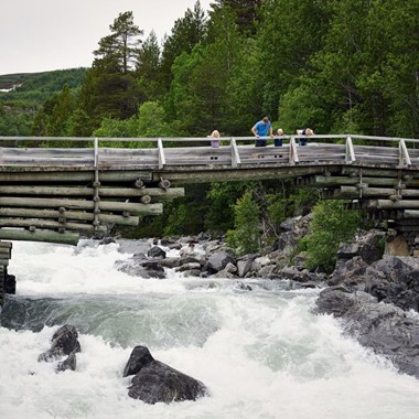 Wanderung in Geilo, Norwegen
