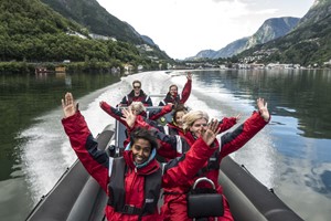Aktivitäten in Odda - RIB-Bootsfahrt von Odda auf dem Hardangerfjord, Norwegen