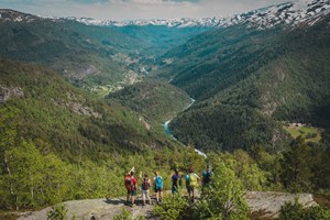 Geführte Wanderung nach Sverrestigen - Voss, Norwegen