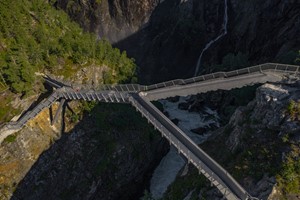 Vøringsfossen Step Bridge - Eidfjord - Hardanger, Norway