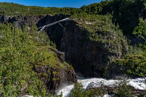Vøringsfossen Step Bridge - Eidfjord Hardanger, Norway