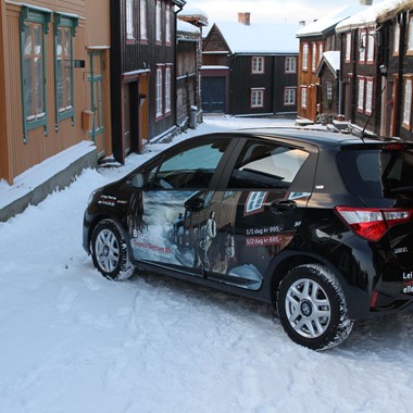 Toyota Yaris rental car in Røros - Røros, Norway